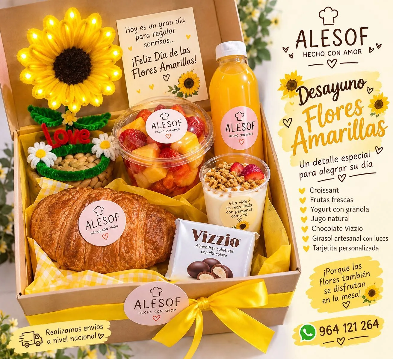 Abrir tarjeta de ALESOF Detalles y Desayunos