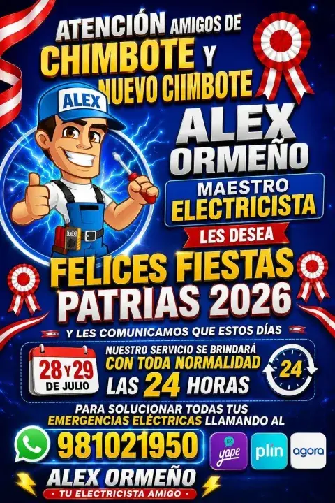 Emergencias eléctricas (maestro electricista)