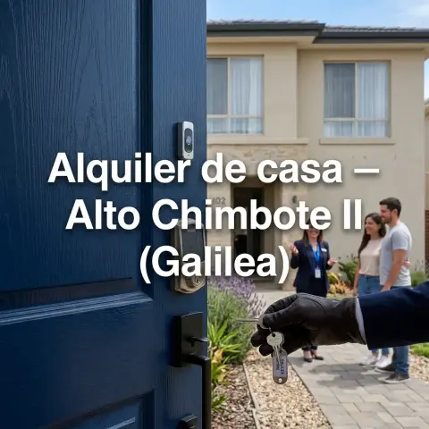 Alquiler de casa — Alto Chimbote II (Galilea)