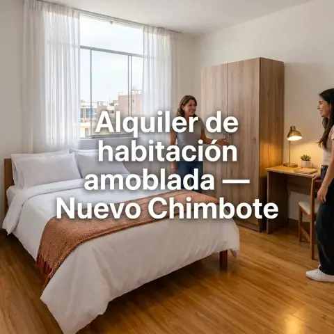 Alquiler de habitación amoblada — Nuevo Chimbote