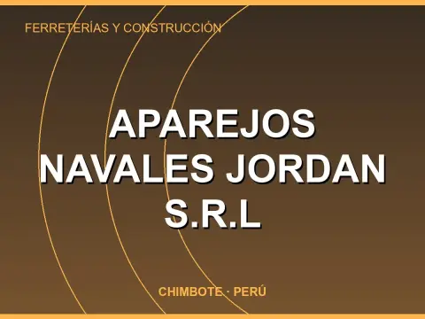 APAREJOS NAVALES JORDAN S.R.L