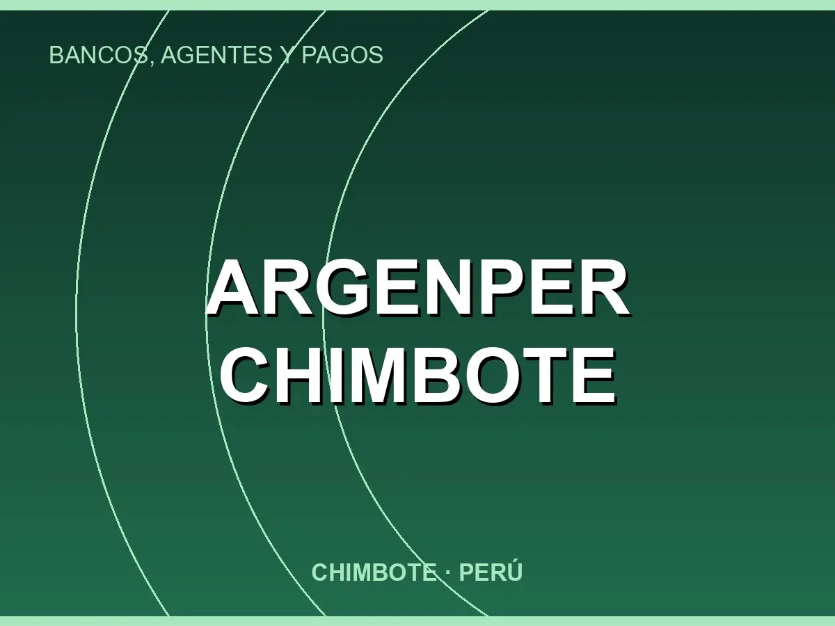 Abrir tarjeta de Argenper Chimbote