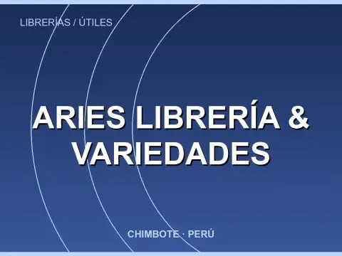 ARIES librería & variedades