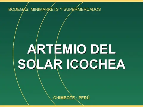 Artemio del Solar Icochea