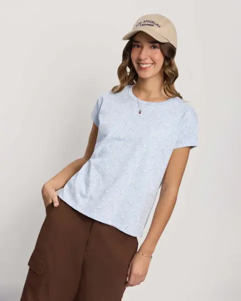 Polo Main Celeste Agua
