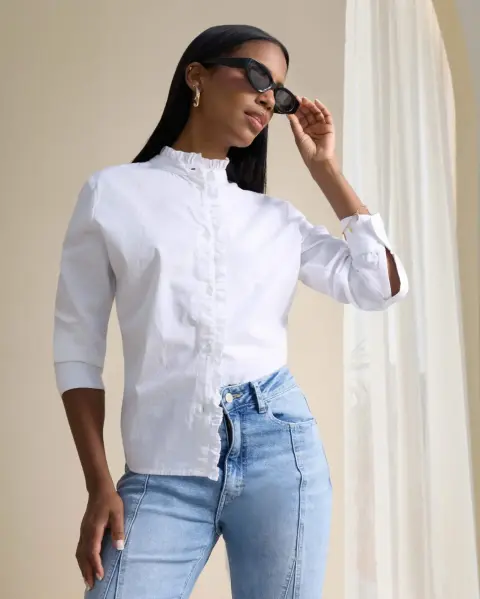 Blusa Adara Blanco Optico