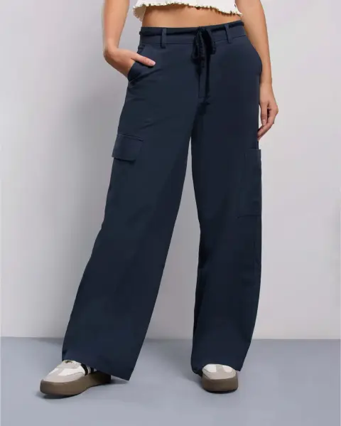 Pantalón Brisel Azul Sombra