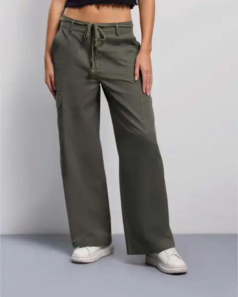 Pantalón Brisel Verde Dusty