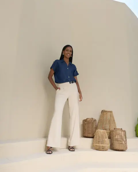 Pantalón Iris Beige Sand
