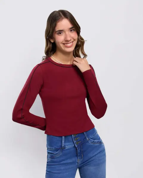 Polo Caro Rojo Garnet