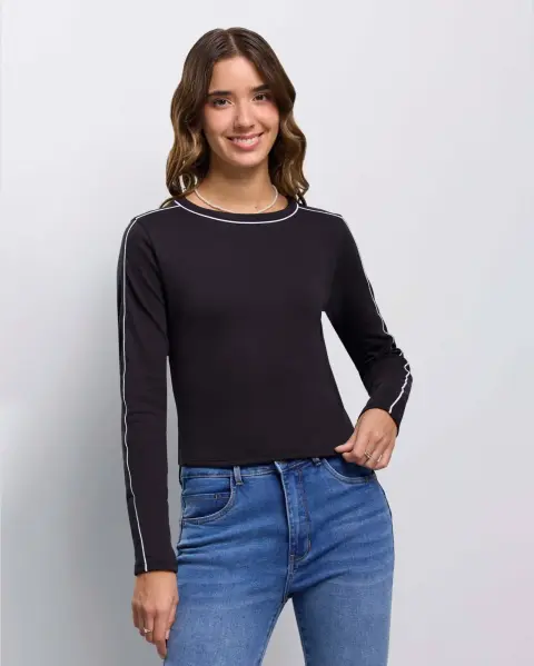 Polo Caro Negro New