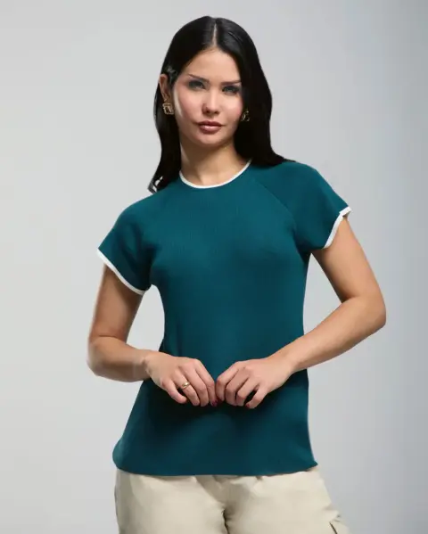 Polo Juliet Turquesa Teal