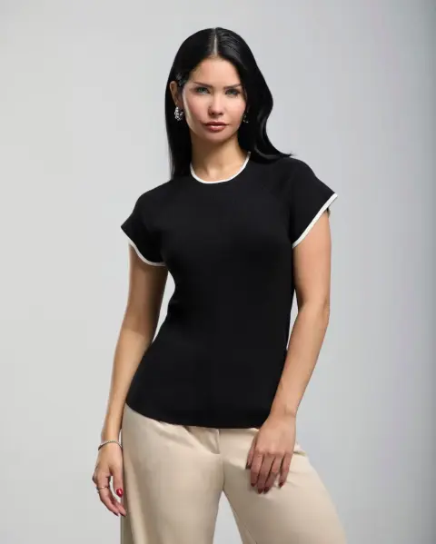 Polo Juliet Negro New