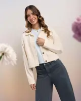 Casaca Caral Beige Crema