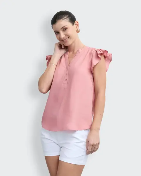 Blusa Mary Rosa