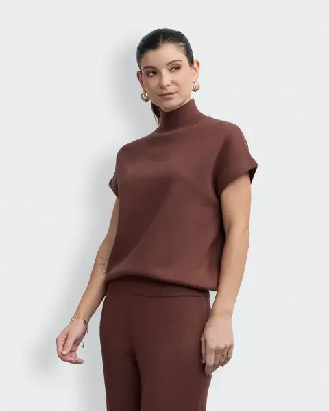 Polo Mariah Marron Pecana
