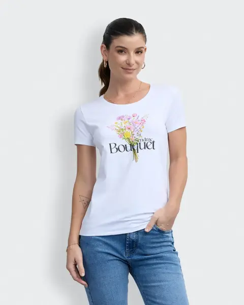 Polo Romina Blanco Optico