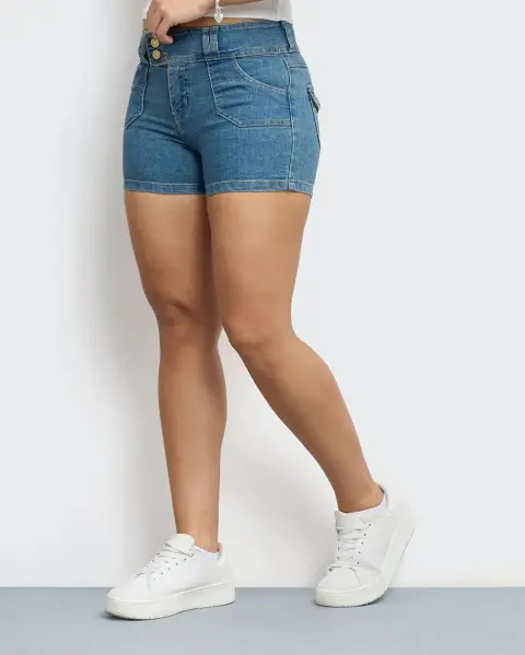 Short Damaris Dirty Wash
