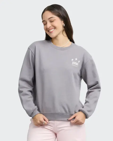Polera Dayami Gris Castor