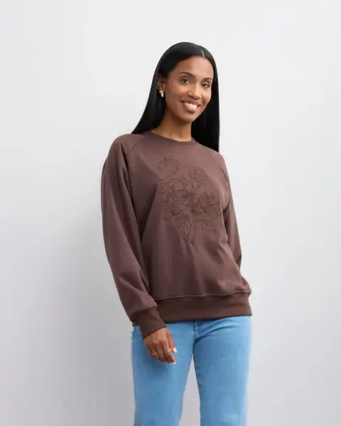 Polera Marangely Marron Coffee