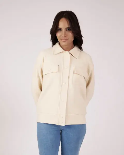 Casaca Annia Beige Melange