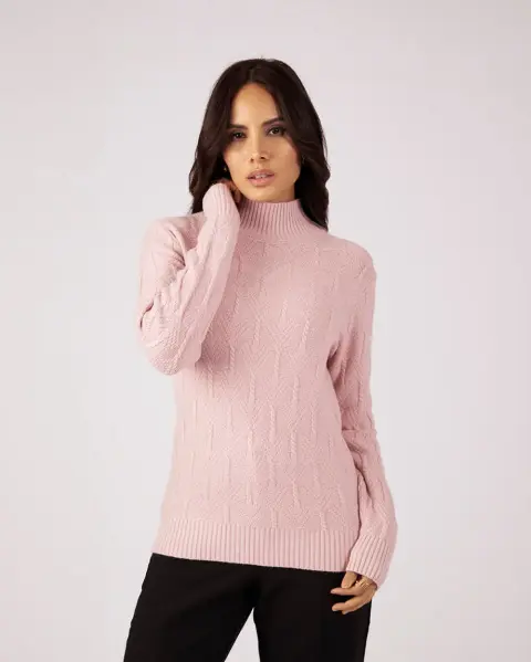 Chompa Mora B Rosado Vintage