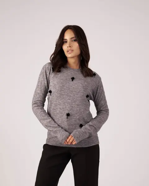 Chompa Camely Gris Iron
