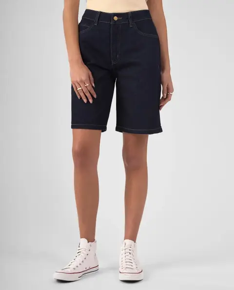 Bermuda Kayetana Den Dark Wash