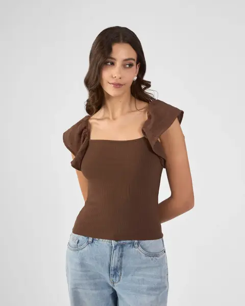 Polo Jas Marron