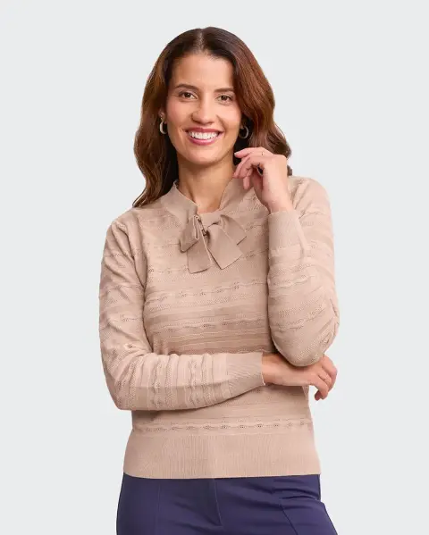 Chompa Badia Beige Natural
