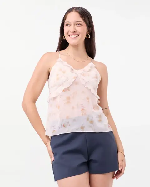 Blusa Minerval Beige Crema