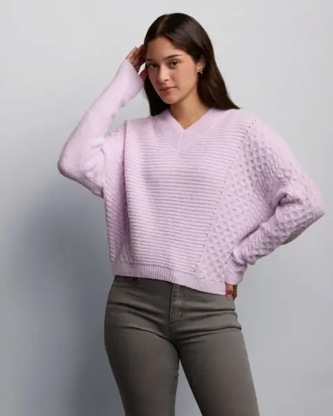 Chompa Yesli Lila Violeta