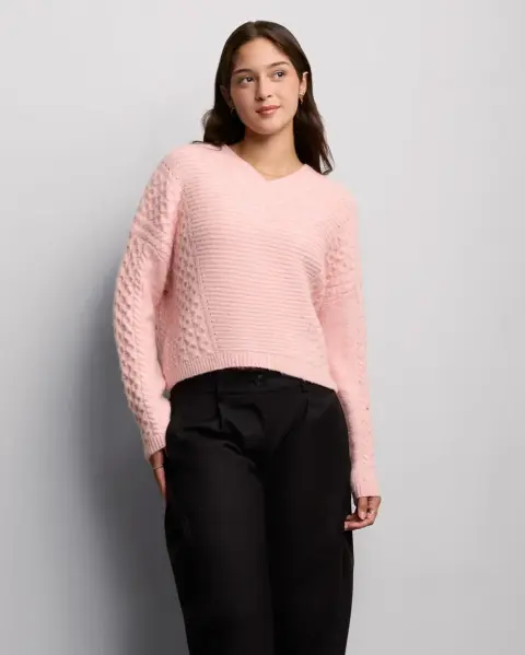 Chompa Yesli Rosa Barbie