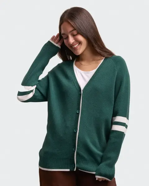 Chompa Cristina Verde Esmeralda
