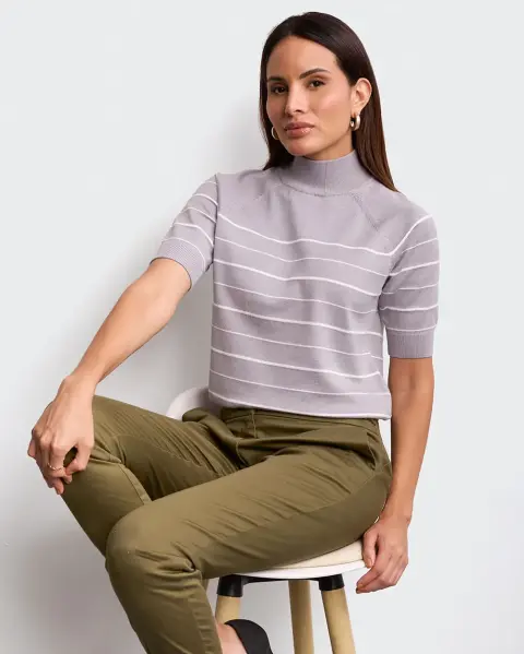 Chompa Valentina Lis3 Grey Fit Poly Htr