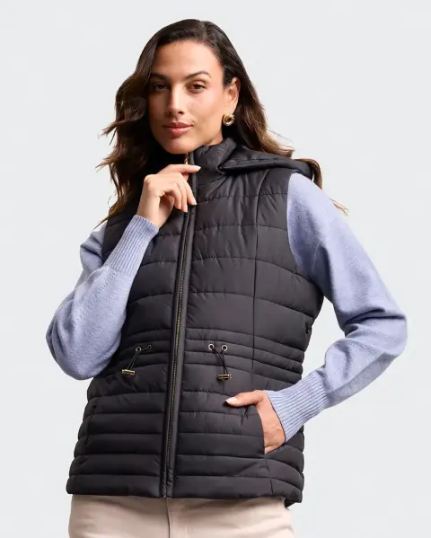 Chaleco Paola 3 Negro