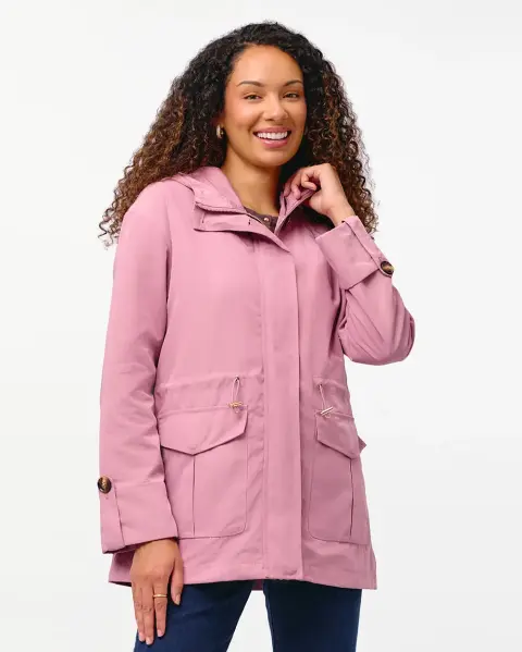 Casaca Rouse Malva Rosa