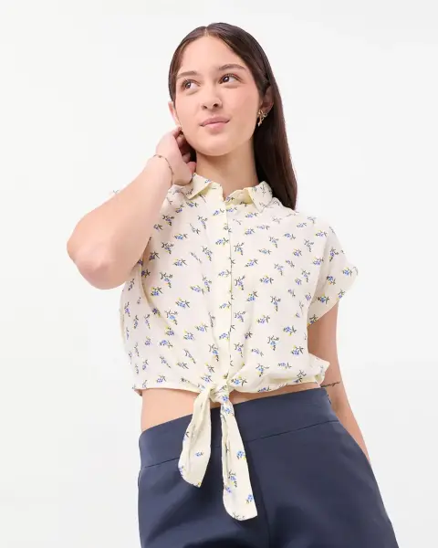 Blusa Sima Amarillo Pastel