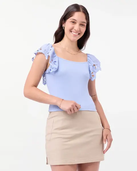 Polo Jasmin Celeste Dusk
