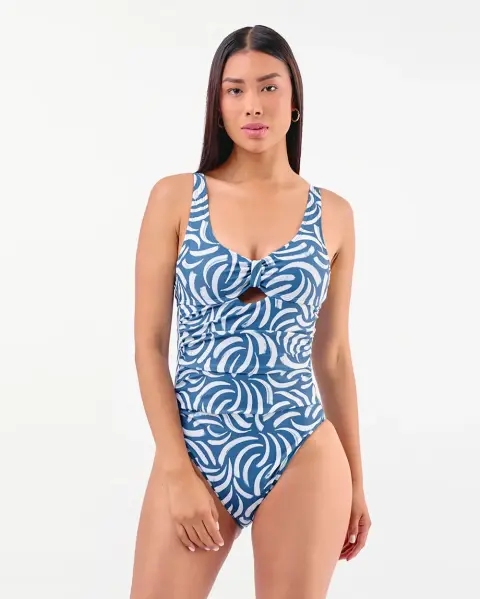 Ropa De Baño Abril Azul