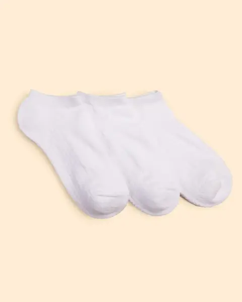 Calcetines Pack x 3 Mitzy Blanco