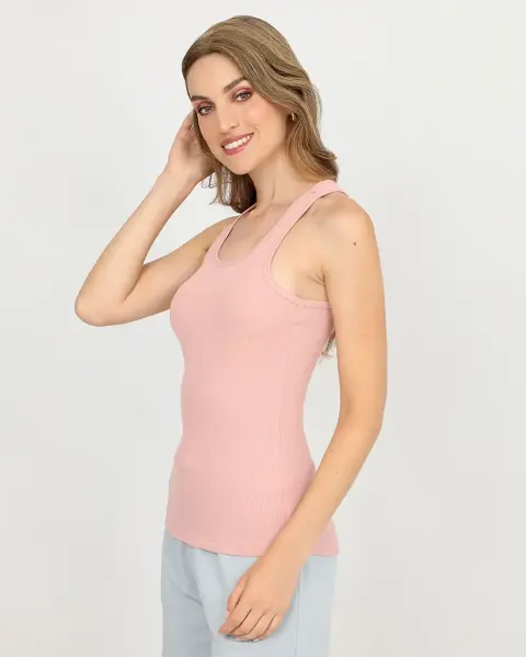 Top Mey Core Rosa Barbie