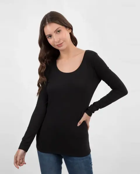 Polo Maricielo Core Negro