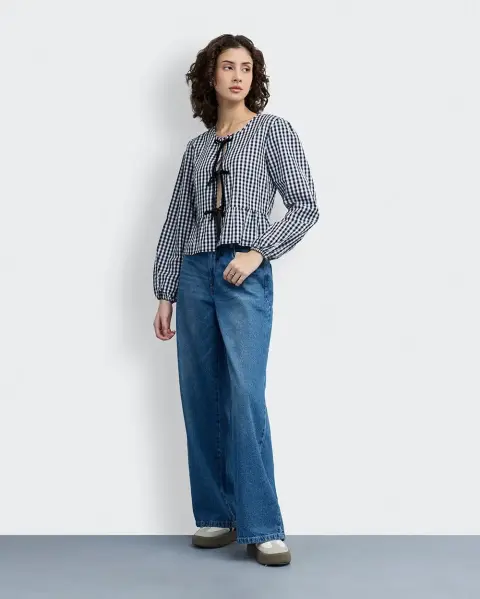 Blusa Negra Manga Larga