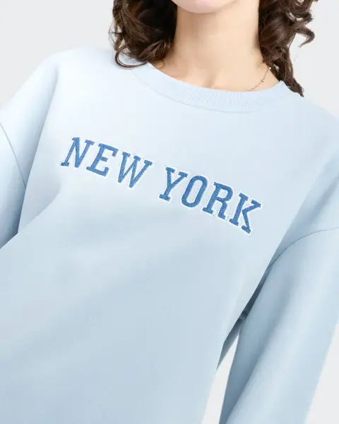 Polera Celeste Bell