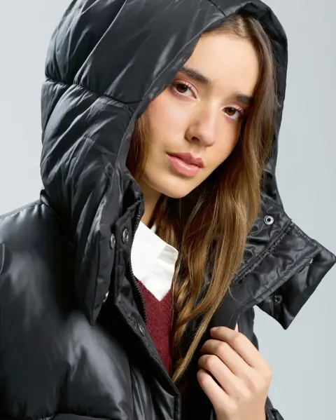 Casaca Tweed Negra