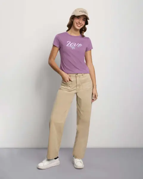 Polo Morado Argyle