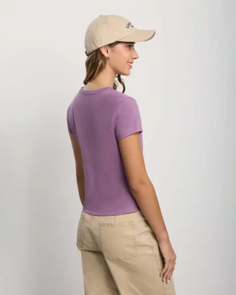 Polo Morado Argyle