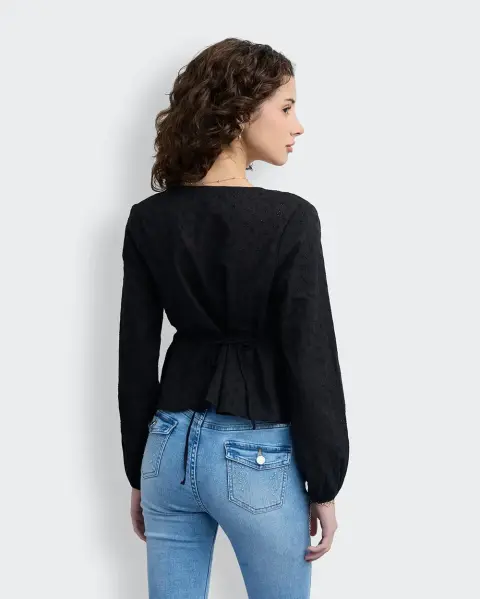 Blusa Leisy Negro