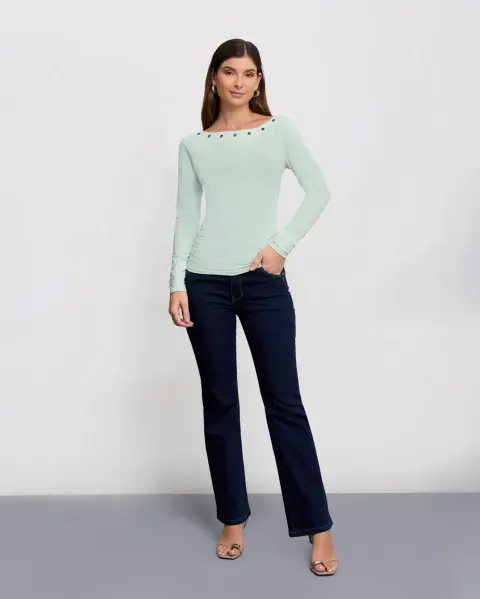 Polo Corina Verde Classic